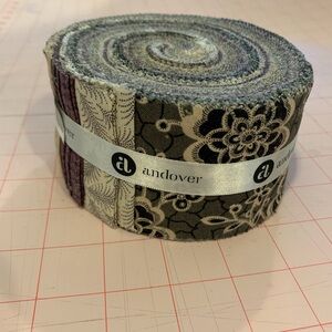 Downtown Abbey “The Dowager Countess” Andover Fabrics Jelly Roll Precut